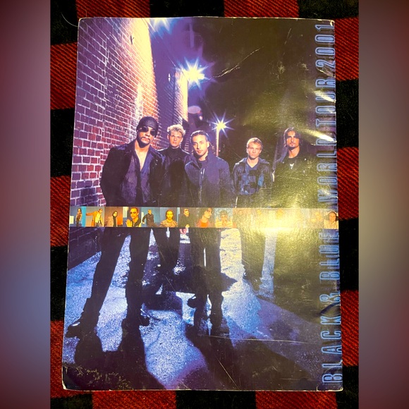 ❤️RARE AND COLLECTIBLE BACKSTREET BOYS❤️BLACK &BLUE Poster Book❤️Fantastic Buy❤️ - Picture 4 of 16